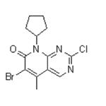 6-Bromo-2-chloro-8-cyclopentyl-5-methylpyrido[2,3-d]pyrimidin-7(8H)-one