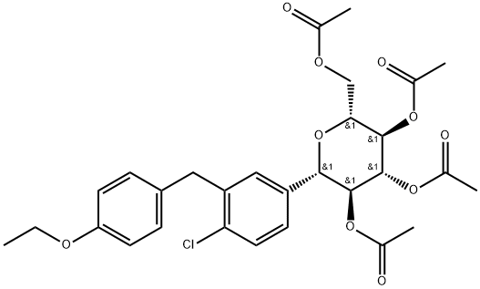 Dapagliflozin Tetraacetate