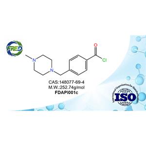 4-[(4-methylpiperazin-1-yl)methyl]benzoyl chloride