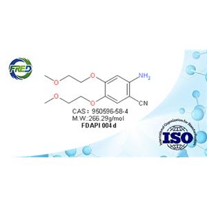 2-Amino-4,5-bis(2-methoxyeth-oxy)benzonitrile