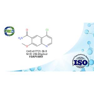 4-chloro-7-methoxyquinoline-6-carboxamide