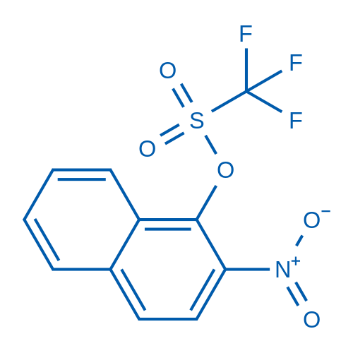 2-Nitronaphthalen-1-yl trifluoromethanesulfonate