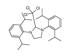 1,3-bis[2,6-di(propan-2-yl)phenyl]-2-(trichloromethyl)imidazolidine