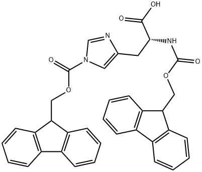 Fmoc-D-His(Fmoc)-OH