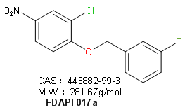 2-chloro-1-(3-fluoro-benzyloxy)-4-nitro-benzene