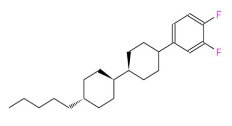 Benzene, 1,2-difluoro-4-(4'-pentyl[1,1'-bicyclohexyl]-4-yl)-