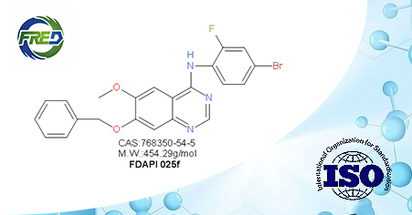 7-(Benzyloxy)-N-(4-bromo-2-fluorophenyl)-6-methoxyquinazolin-4-amine