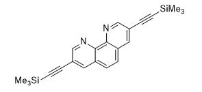 3,8-bis[(trimethylsilyl)ethynyl]-1,10-phenanthroline