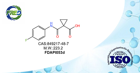 1-((4-Fluorophenyl)carbamoyl)cyclopropanecarboxylic acid