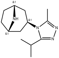 (1R,3s,5S)-3-(3-Isopropyl-5-methyl-4H-1,2,4-triazol-4-yl)-8-azabicyclo[3.2.1]octane