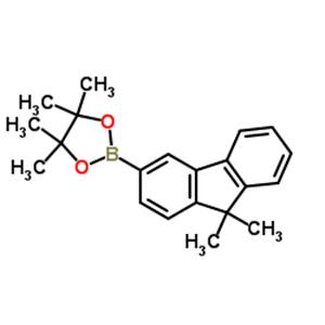 2-(9,9-dimethyl-9H-fluoren-3-yl)-4,4,5,5-tetramethyl-1,3,2-dioxaborolane