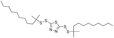 2,5-bis(tert-dodecyldithio)-1,3,4-thiadiazole