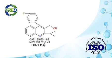 2-Cyclopropyl-4-(4-fluorophenyl)-quinolyl-3-methanol