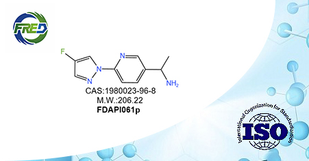 (S)-1-(6-(4-fluoro-1H-pyrazol-1-yl)pyridin-3-yl)ethanamine