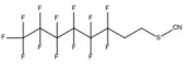 Perfluorohexyl ethyl thiocyanate