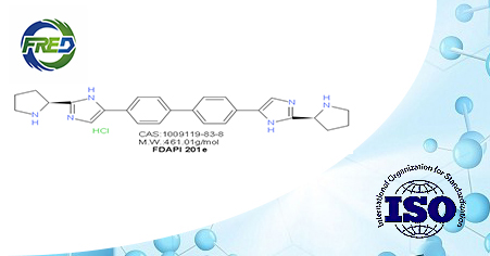 1H-IMidazole, 5,5'-[1,1'-biphenyl]-4,4'-diylbis[2-(2S)-2-pyrrolidinyl-, hydrochloride (1:4)