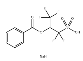 1-Propanesulfonic acid, 2-(benzoyloxy)-1,1,3,3,3-pentafluoro-, sodium salt (1:1)