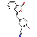 2-Fluoro-5-[(3-oxo-1(3H)-isobenzofuranylidene)methyl]-benzonitrile