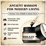 Shilajit resin