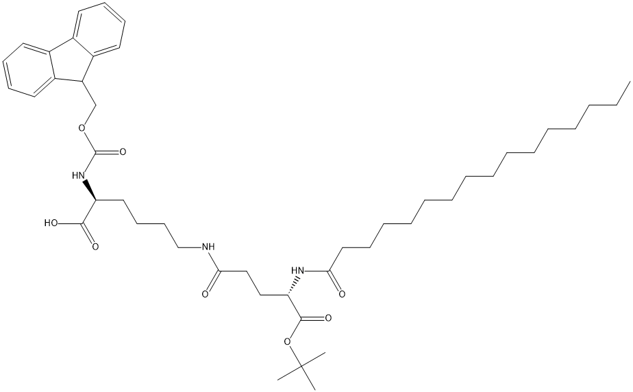 Fmoc-Lys(Pal-Glu-OtBu)-OH