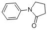 1-PHENYL-2-PYRROLIDINONE Structure