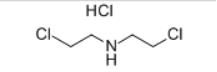 Bis(2-chloroethyl)amine hydrochloride Structure