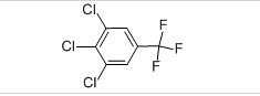 3,4,5-Trichlorobenzotrifluoride Structure