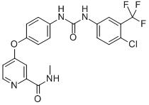 Sorafenib tosylate Structure