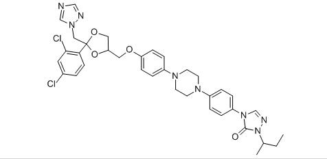 Itraconazole Structure