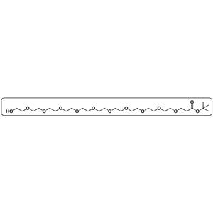 Hydroxy-PEG10-t-butyl ester