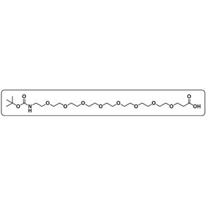 t-Boc-N-amido-PEG8-acid