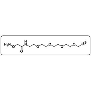 Aminooxy-amido-PEG4-propargyl