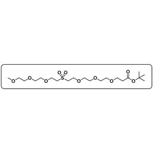 m-PEG3-Sulfone-PEG3-t-butyl ester