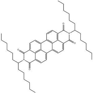 N,N'-BIS(1-HEXYLHEPTYL)-PERYLENE-3,4:9,10-BIS-(DICARBOXIMIDE)