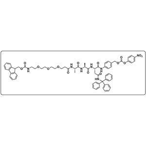 Fmoc-PEG3-Ala-Ala-Asn(Trt)-PAB-PNP