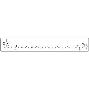 Biotin-PEG11-amido-Mal