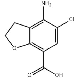 	4-Amino-5-chloro-2,3-dihydro-7-benzofurancarboxylic acid