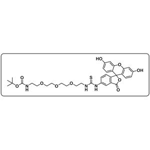 5-FITC-PEG3-NHBoc