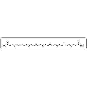 Acid-PEG4-S-PEG4-acid