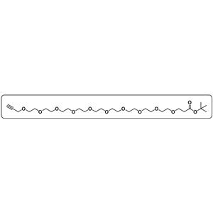 Propargyl-PEG10-COOtBu