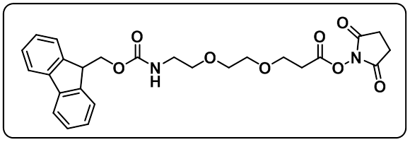 FmocNH-PEG2-NHS ester