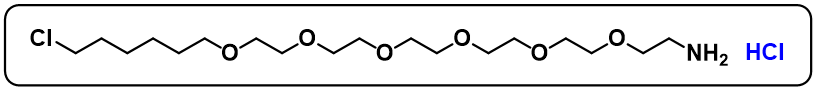 Cl-C6-PEG6-NH2 hydrochloride