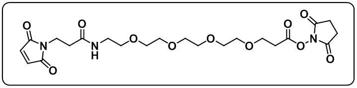 Mal-amido-PEG4-NHS