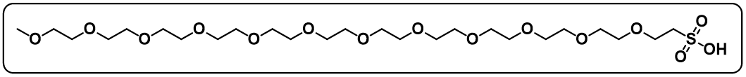 m-PEG12-sulfonic acid