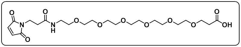 Mal-amido-PEG6-acid