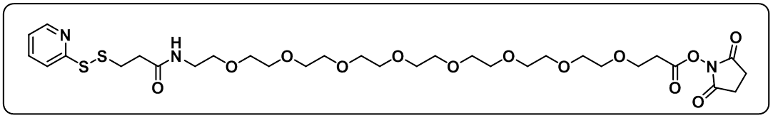 SPDP-PEG8-NHS ester