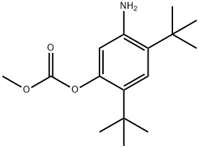 5-amino-2,4-di-tert-butylphenyl methyl carbonate