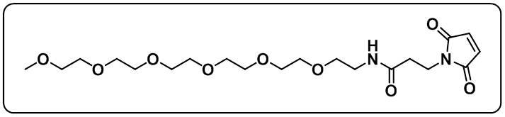 m-PEG6-amido-Mal