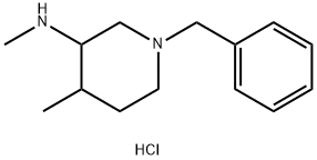 1-Benzyl-4-methyl-3-(methylamino)piperidine dihyd