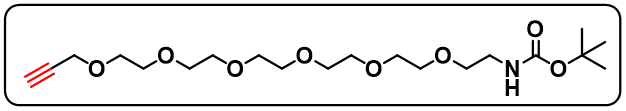 Propargyl-PEG6-NHBoc